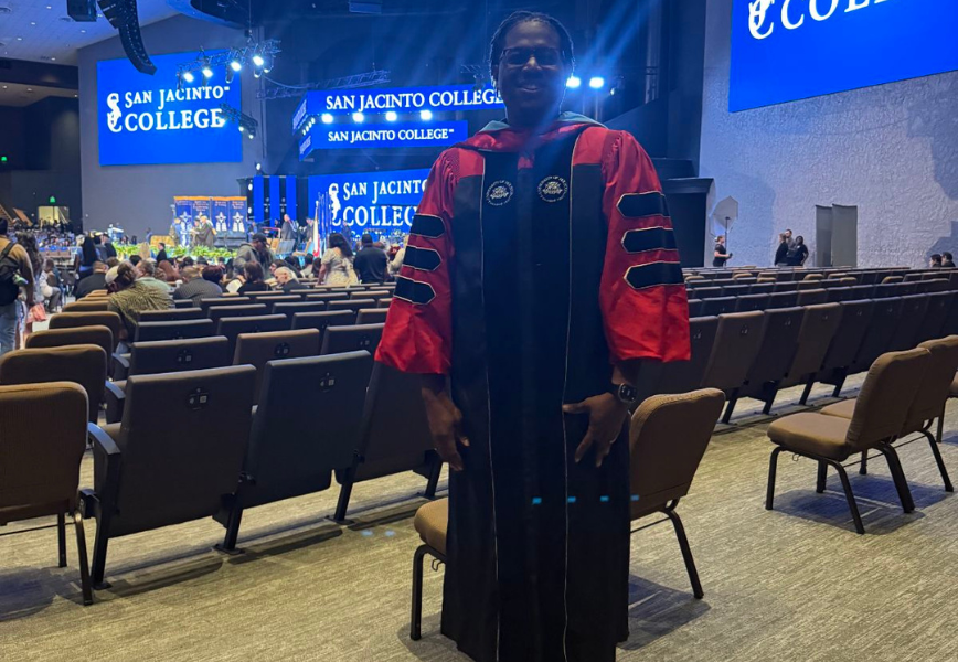 Dr. Terron Ware San Jacinto College Commencement